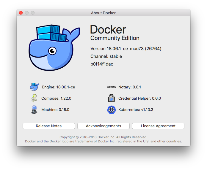 run docker on mac