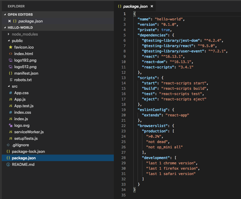 react npm install local package save react