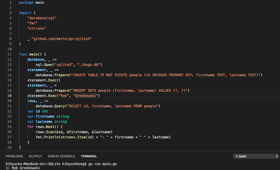 coding python in visual studio code