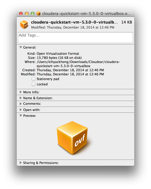 CDH 5.3 Hadoop cluster using VirtualBox and QuickStart VM - 2020