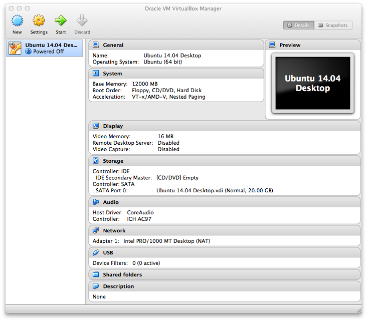 how to install ubuntu in virtualbox on mac
