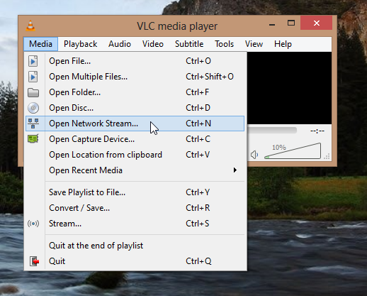 vlc player live tv streaming
