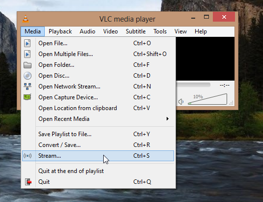 download youtube video using vlc