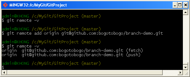 git add remote track branch